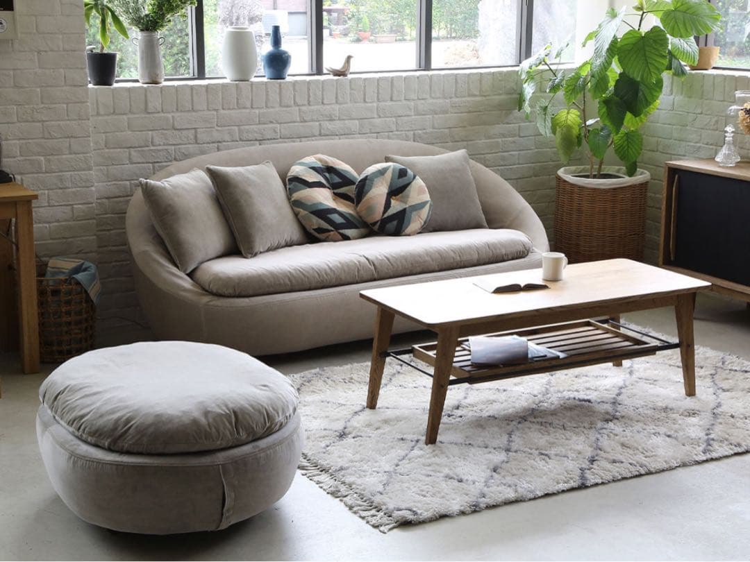 【送料無料】NOR/ノル SWIF STOOL（ベルベット）クッションソファ