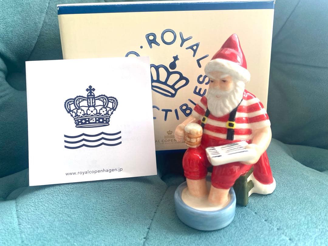 ♥️ 美品 ロイヤルコペンハーゲン サンタクロース 2014 フィギュリン ♥️