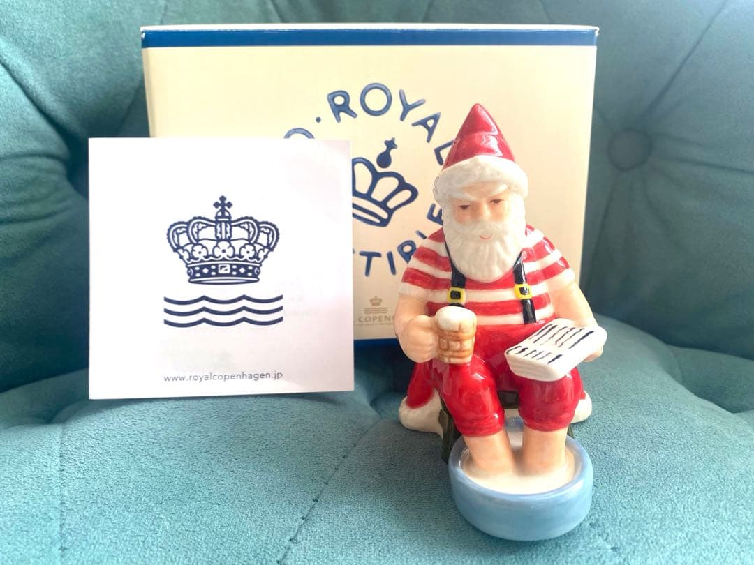 ♥️ 美品 ロイヤルコペンハーゲン サンタクロース 2014 フィギュリン ♥️