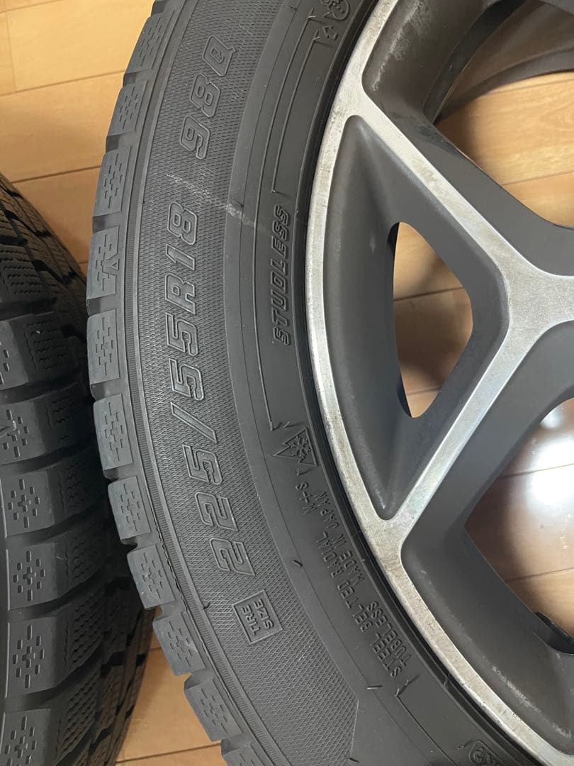 225/55R18 スタッドレス タイヤ ホイールセット