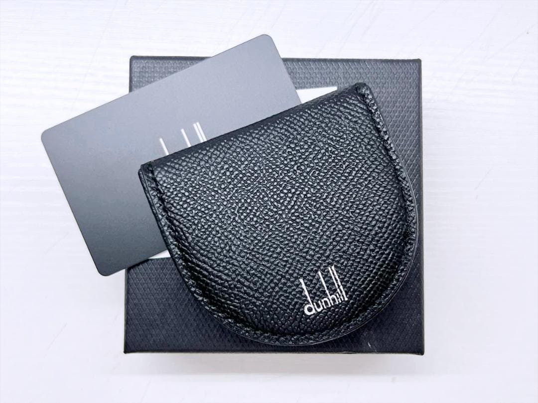未使用保管　美品　ダンヒル　カドガン　ロゴ　フラップ　ケース