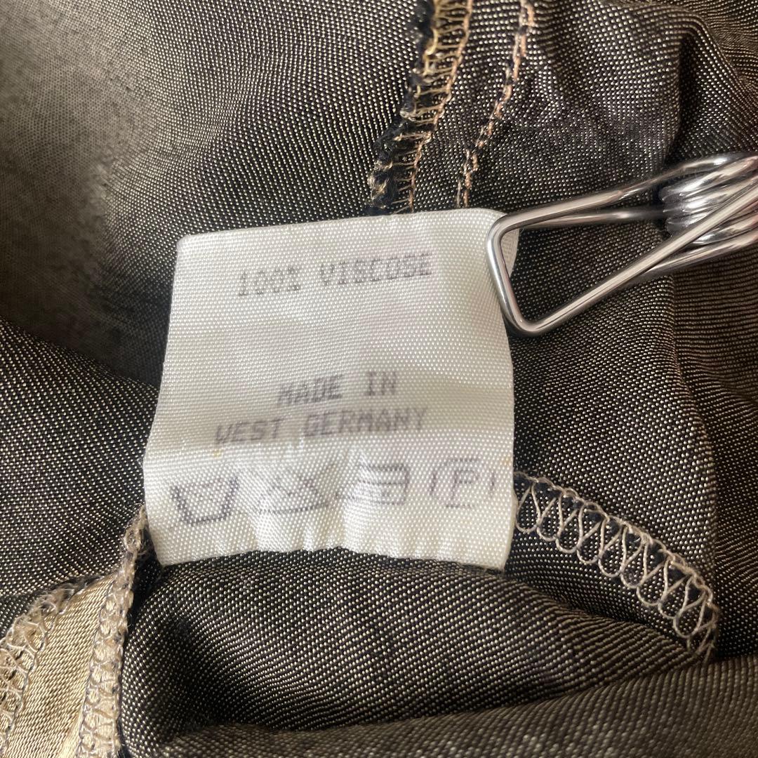 ヴィンテージ ゴールド オールインワン 長袖 サロペット つなぎ 古着