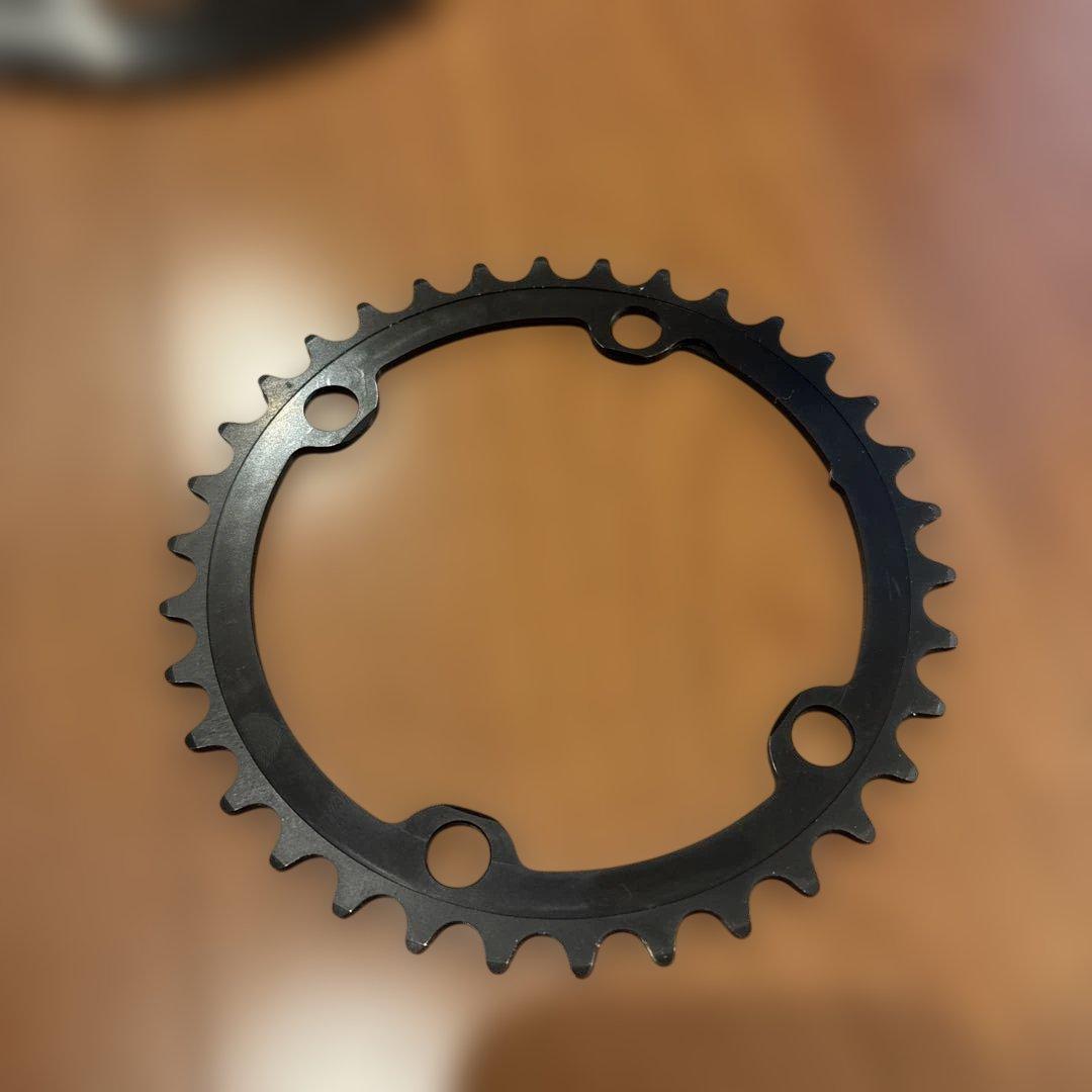 ト*ー様 ROTOR BCD110×4 エアロ 50/34 ＋ チェーンリングボ