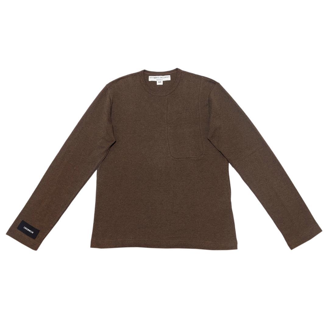 WIM NEELS ウィムニールス ポケット長袖ニットカットソー 46 メンズ