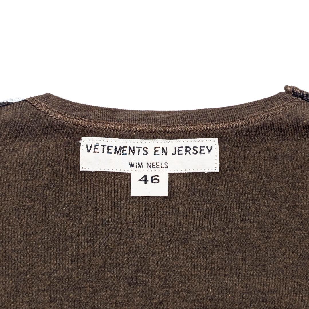 WIM NEELS ウィムニールス ポケット長袖ニットカットソー 46 メンズ