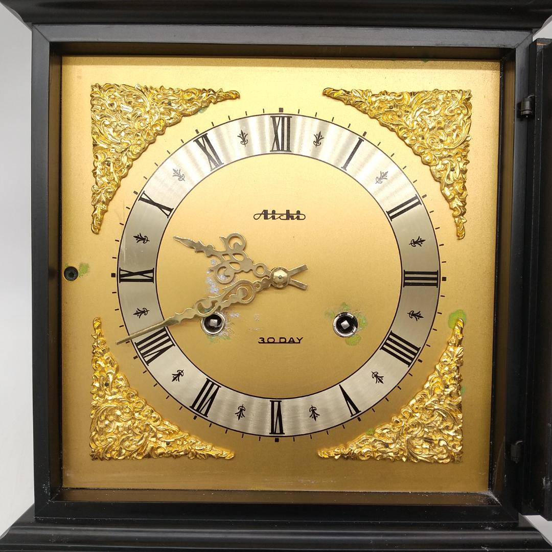 2327番 愛知時計 ゼンマイ式 置き時計