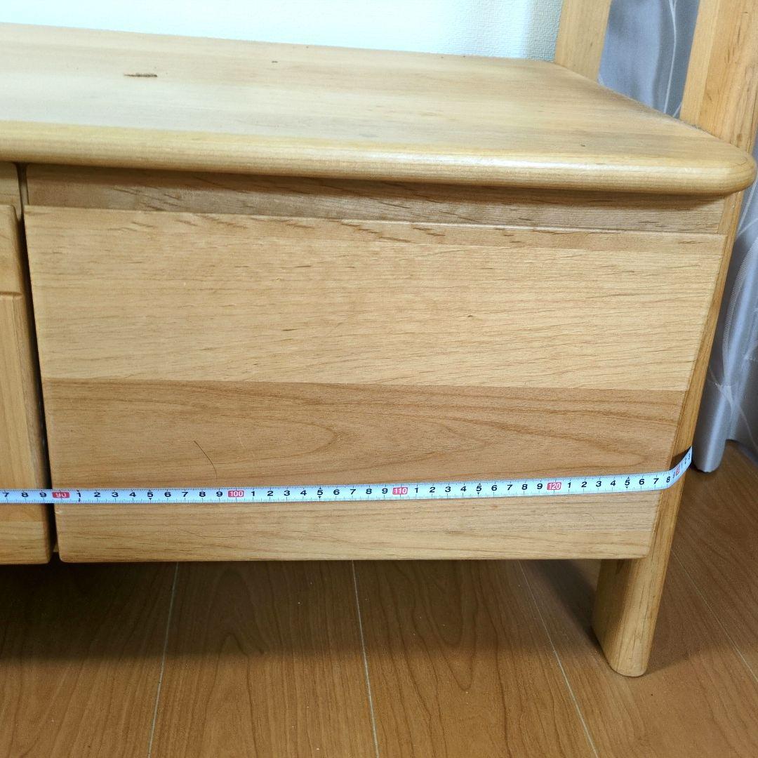 ナチュラルウッドテレビ台