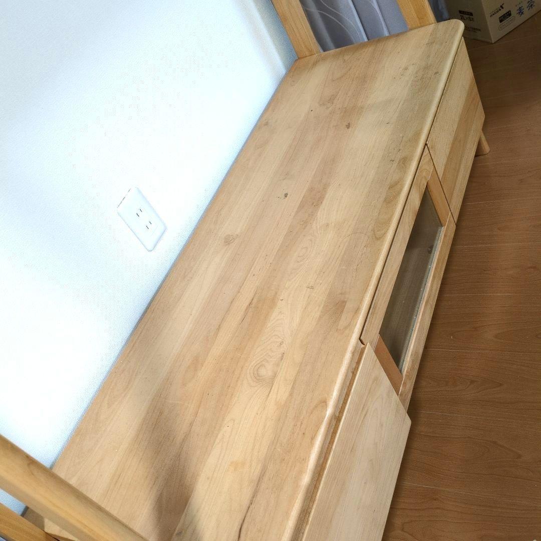 ナチュラルウッドテレビ台