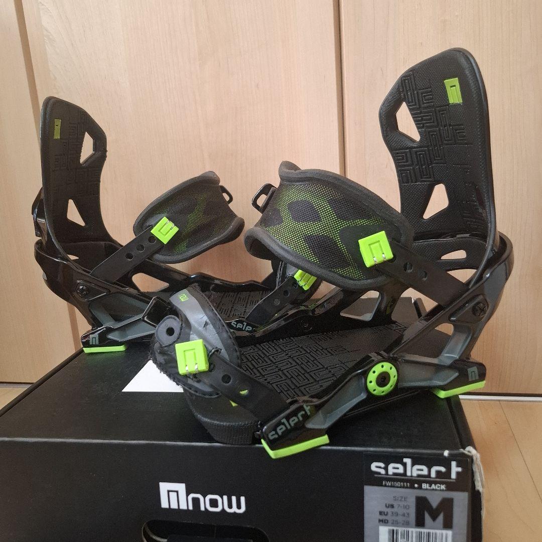 NOW Select スノーボード バインディング ナウ セレクト Mサイズ