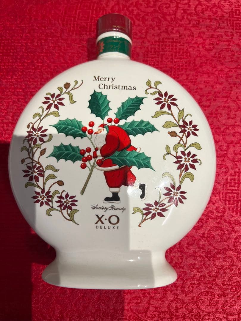 『未開栓』 サントリーブランデー デラックス メリークリスマス陶器ボトル*2本