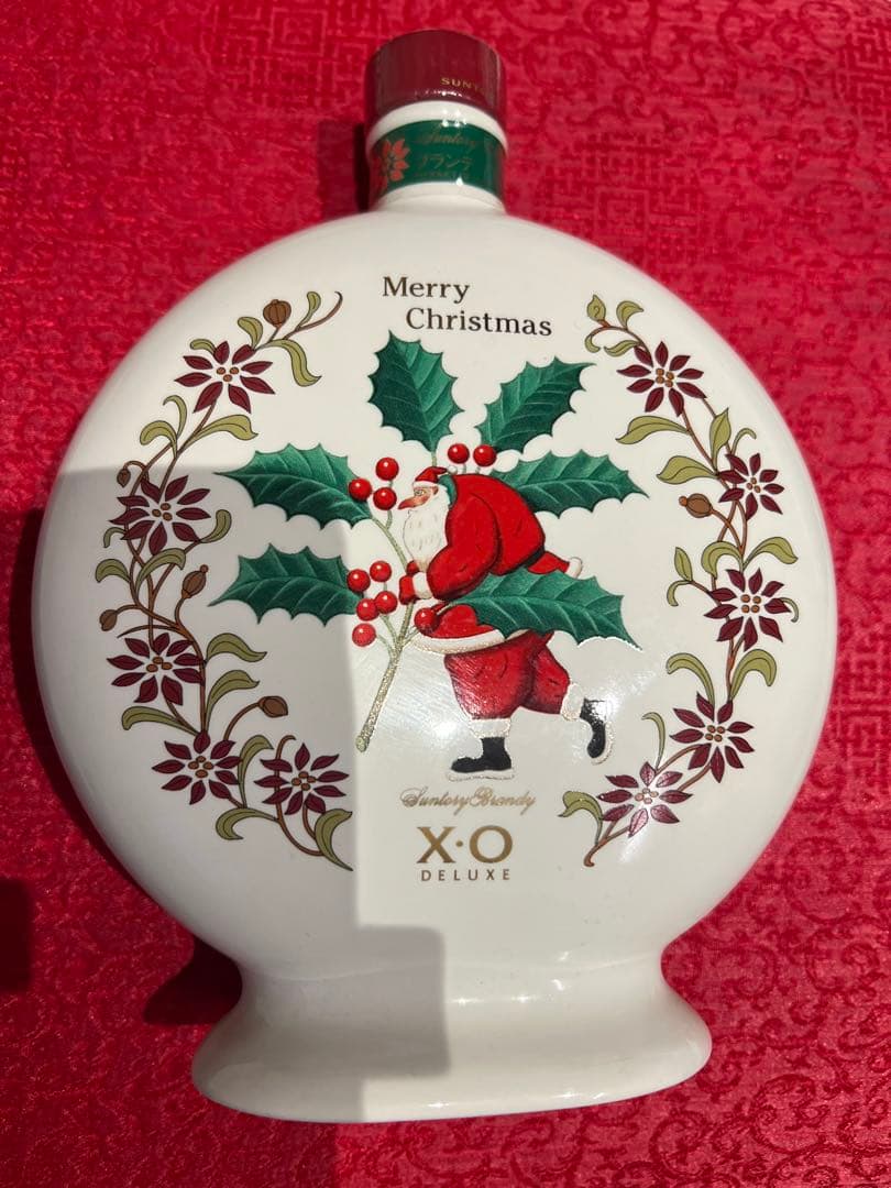 『未開栓』 サントリーブランデー デラックス メリークリスマス陶器ボトル*2本
