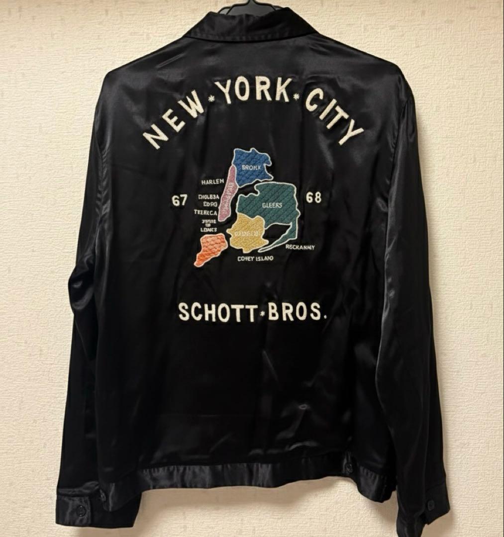 SCHOTT スーベニアジャケット NEW YORK CITY ベトジャン