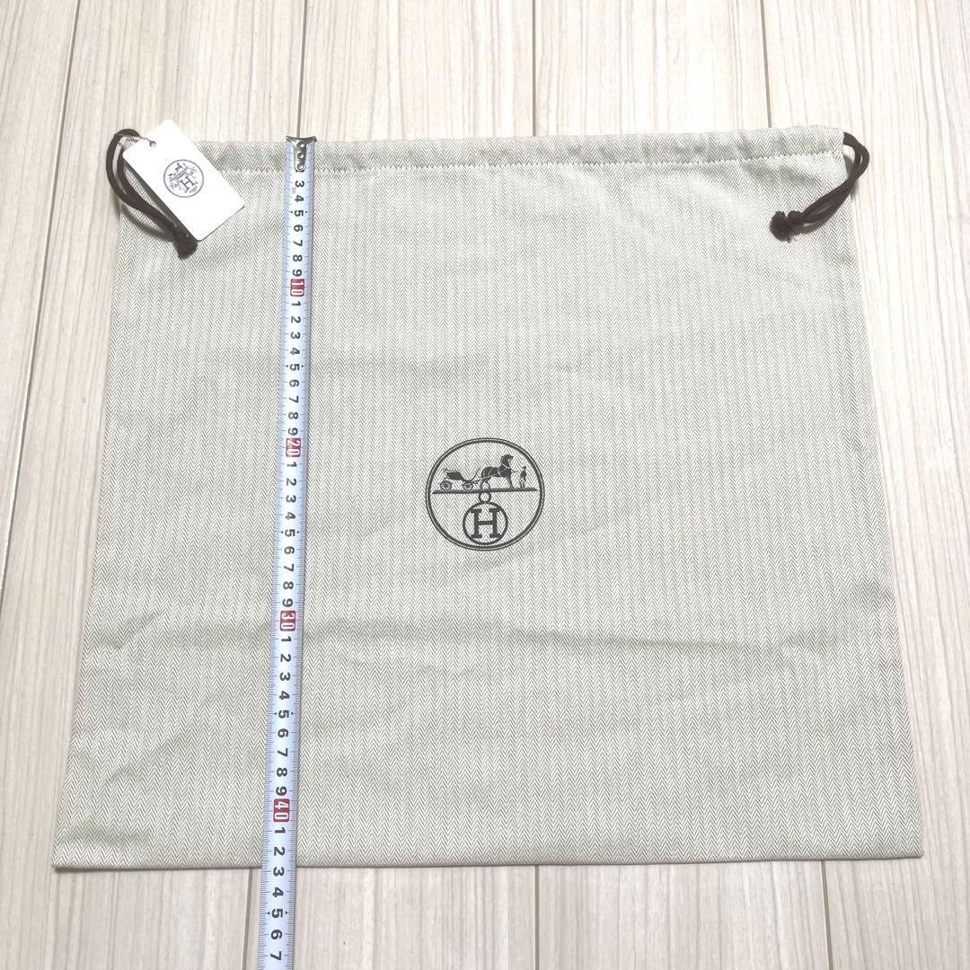 ✨新品未使用✨ エルメス 保存袋 巾着袋 収納袋 縦約43cm×横約45.5cm