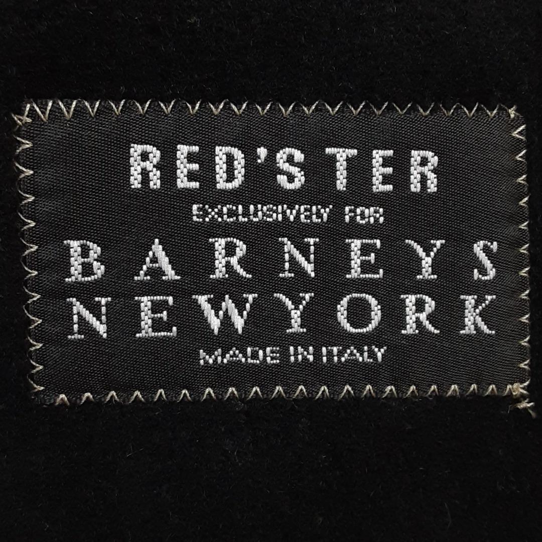 美品◎バーニーズニューヨーク ステンカラーコート 黒 XL相当 フード付き