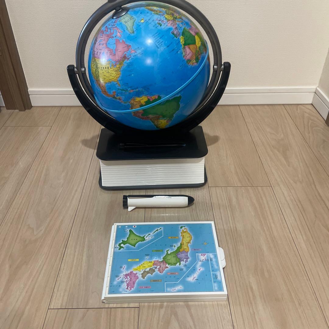 値下げドウシシャ しゃべる地球儀 パーフェクトグローブ エクサー PG-EA18