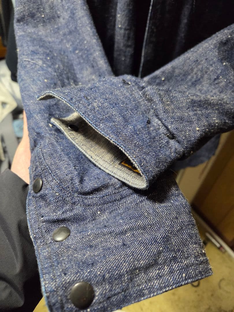 SUGARCANE×Mr.freedom　砂糖黍デニムCPOシャツ