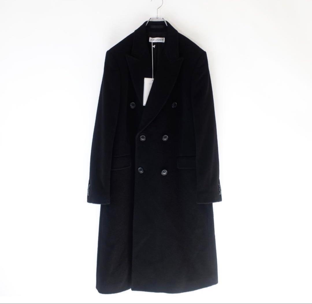 ジャケット・アウター OUR LEGACY WHALE COAT Black Hairy Wool