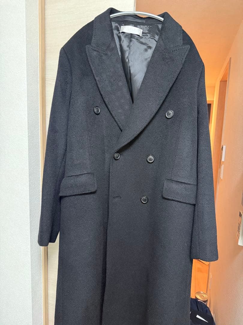 ジャケット・アウター OUR LEGACY WHALE COAT Black Hairy Wool