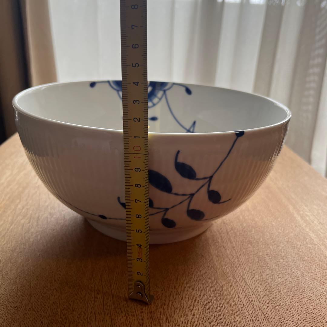 ロイヤルコペンハーゲン⭐️ブルーフルーテッドメガボウル24センチ