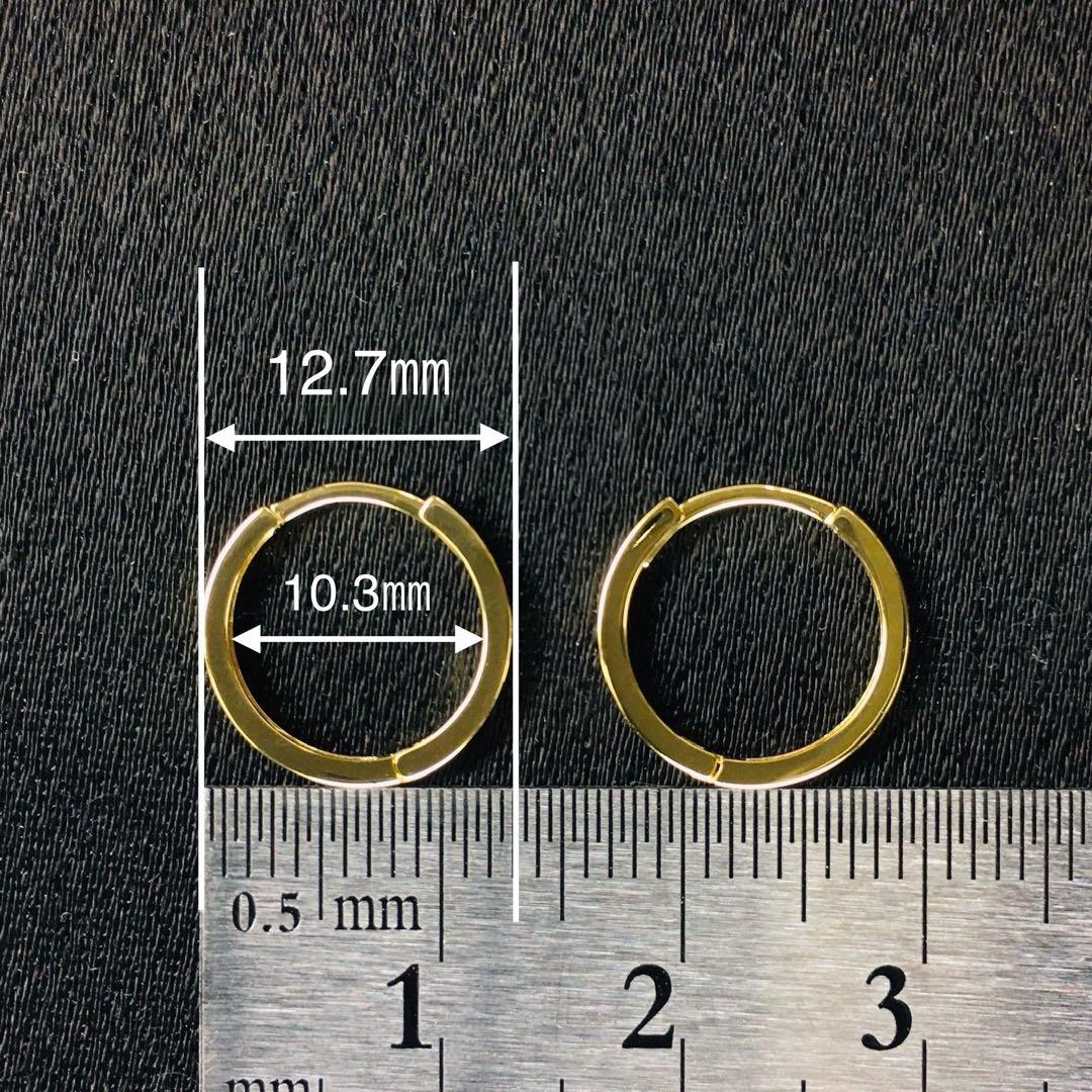 ニックネーム。様の専用ページ　　　　　K18フープピアス(大)イエローゴールド