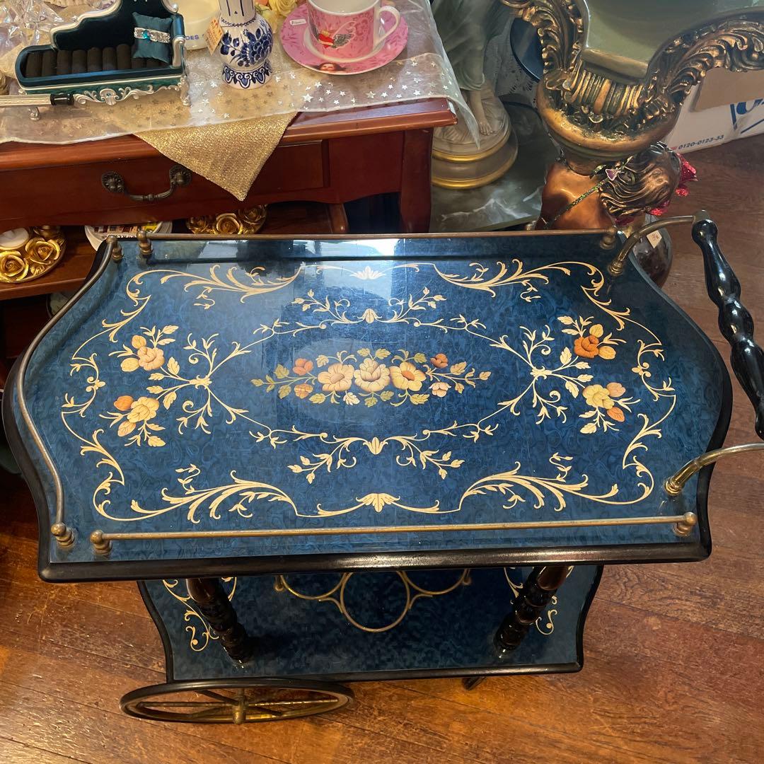 イタリア製 キッチンワゴン ティーワゴン サービスワゴン