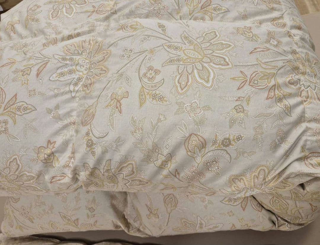 西川 綿ゴア 羽毛掛けふとん ソリッドステークキルト