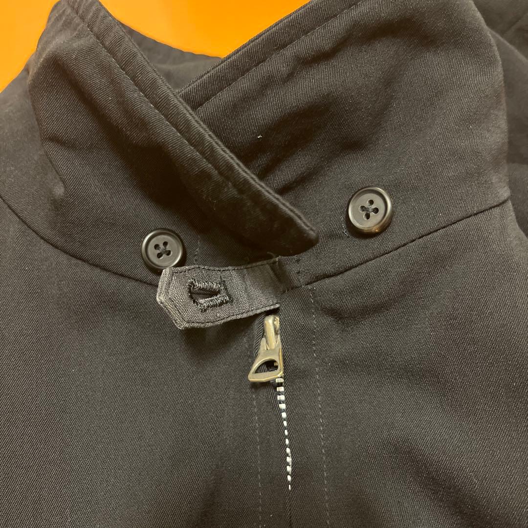 y’s for men ウールギャバ 短丈 ブルゾン ブラック 黒 90s