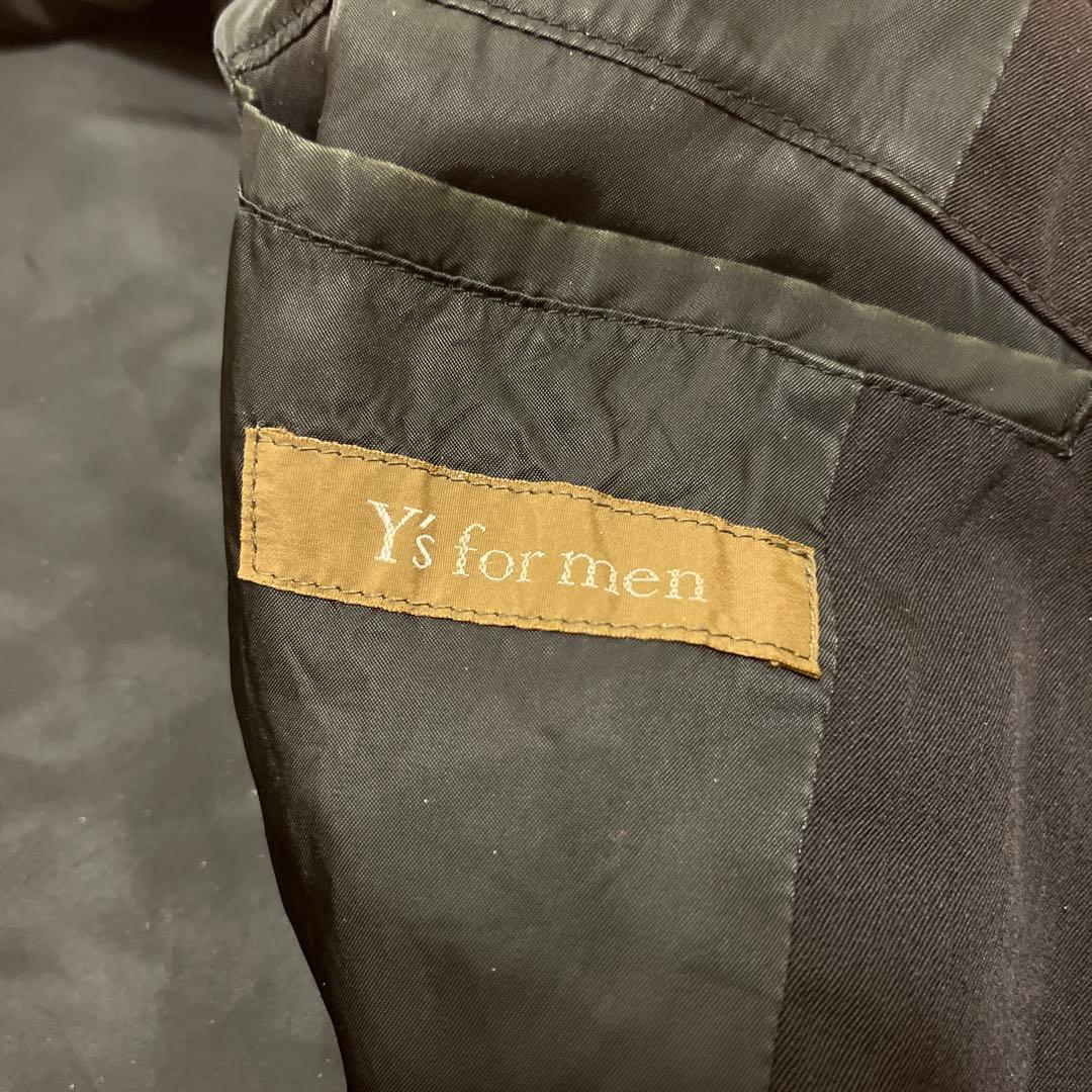 y’s for men ウールギャバ 短丈 ブルゾン ブラック 黒 90s