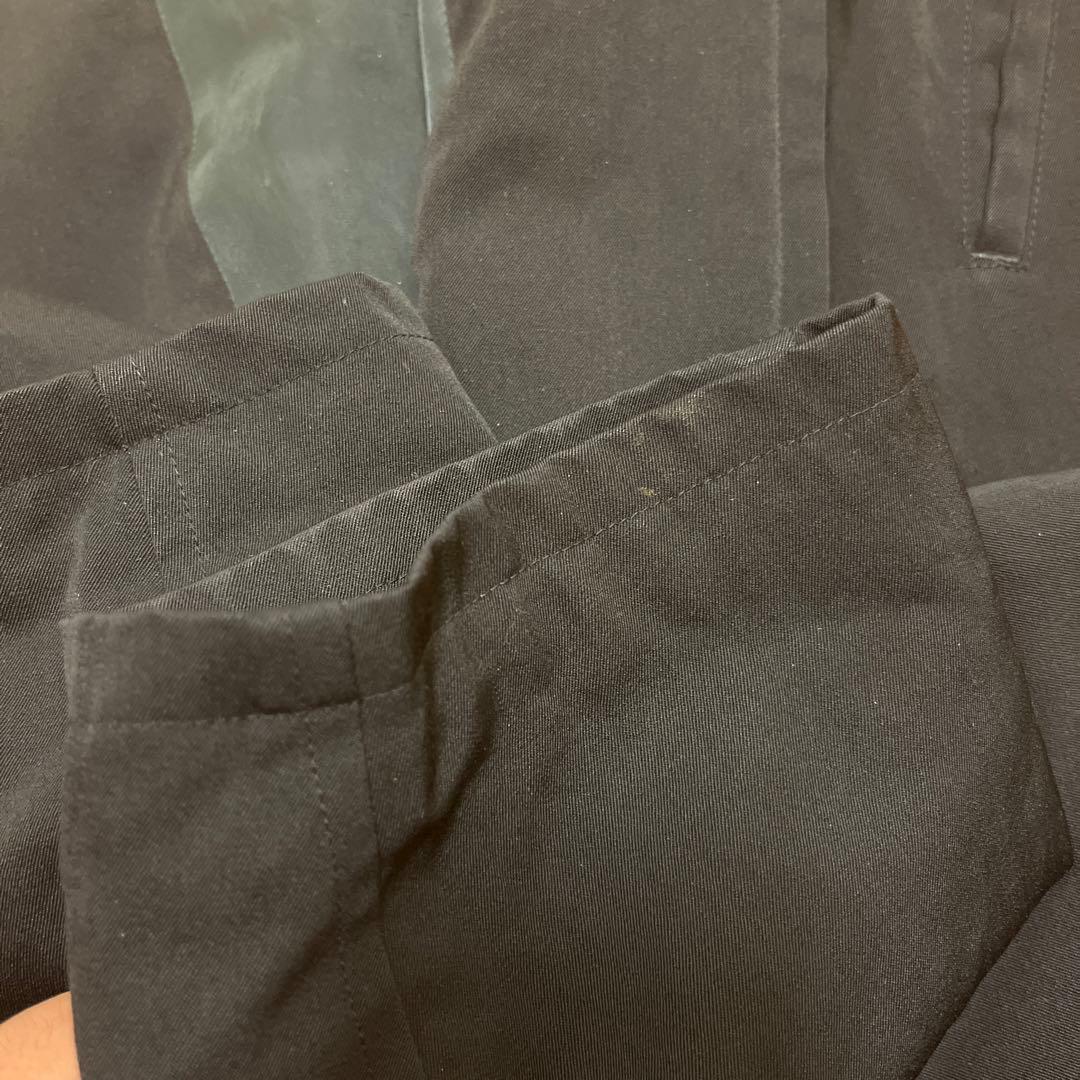 y’s for men ウールギャバ 短丈 ブルゾン ブラック 黒 90s