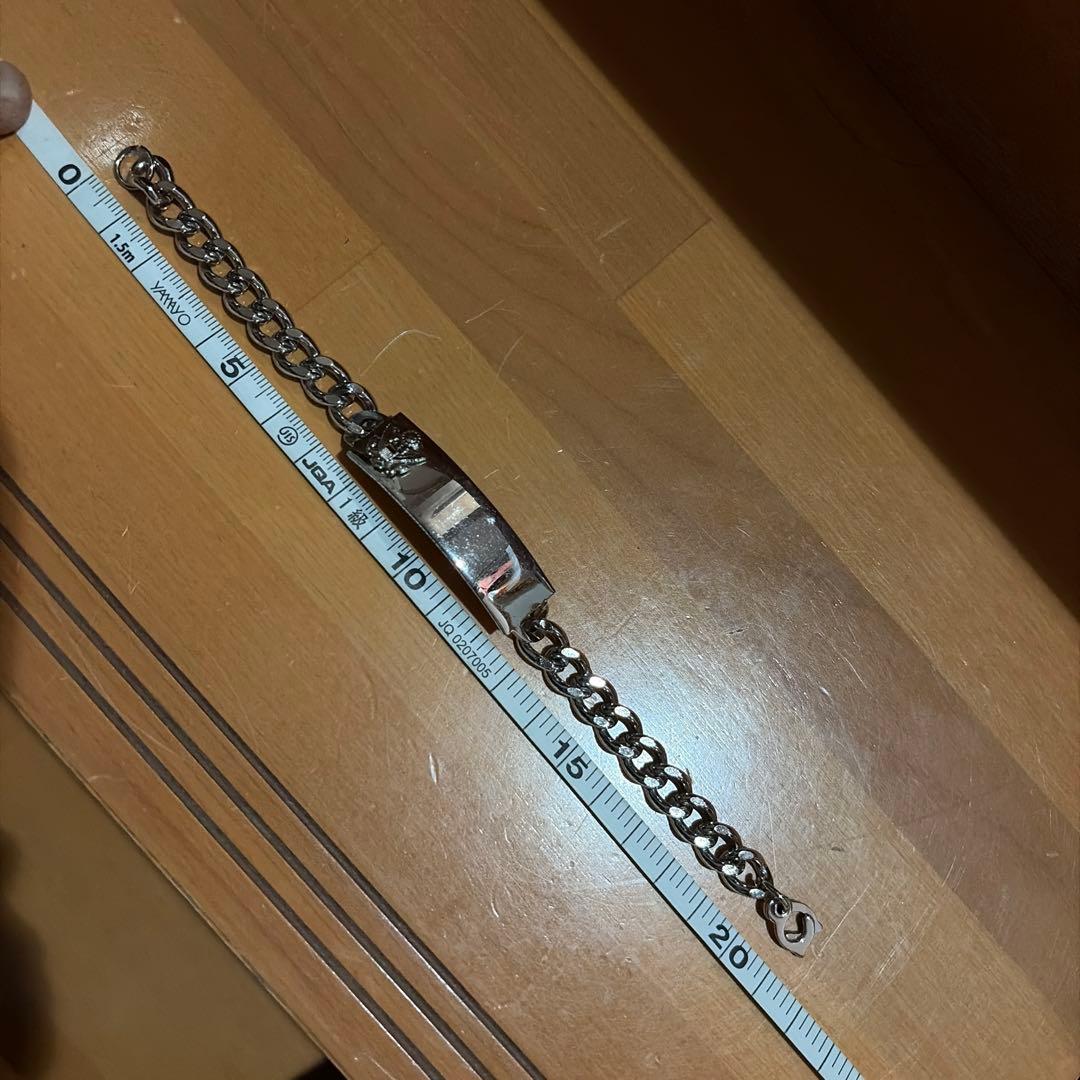 60s US ARMY ヴィンテージ ミリタリー シルバーIDブレスレット