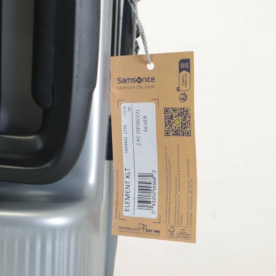 展示品 サムソナイト エレメント XLT スーツケース 27インチ シルバー