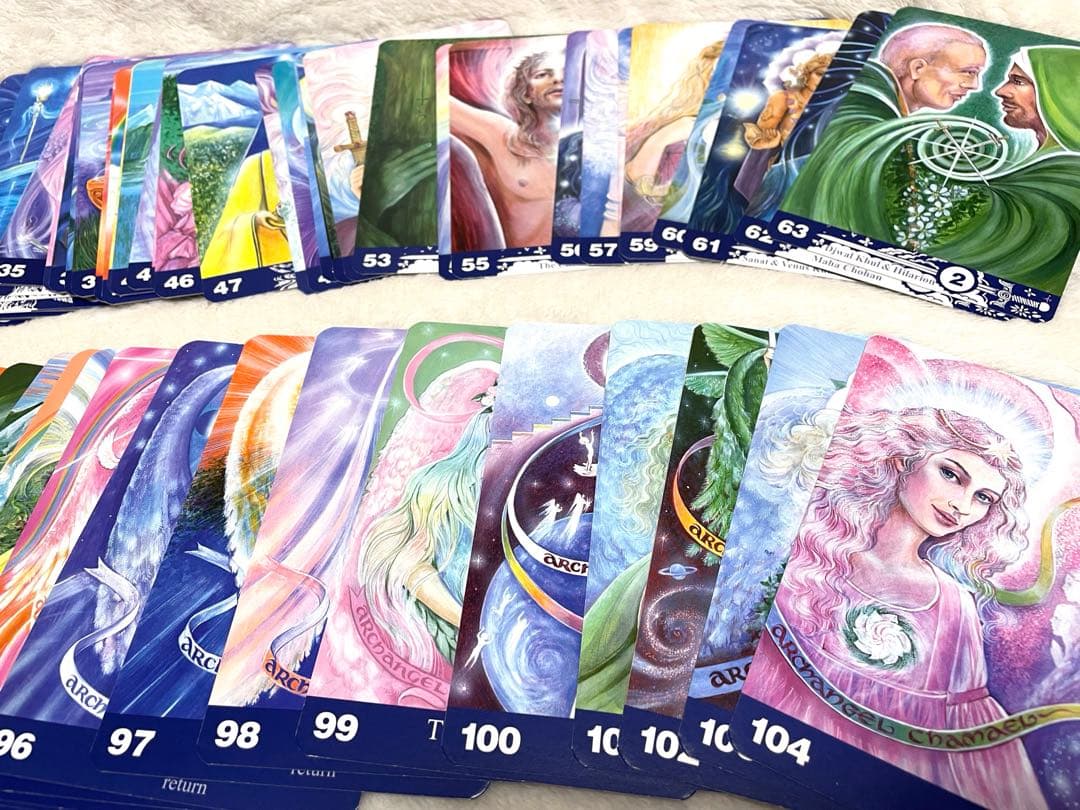 オーラソーマ⭐︎タロット01〜104番