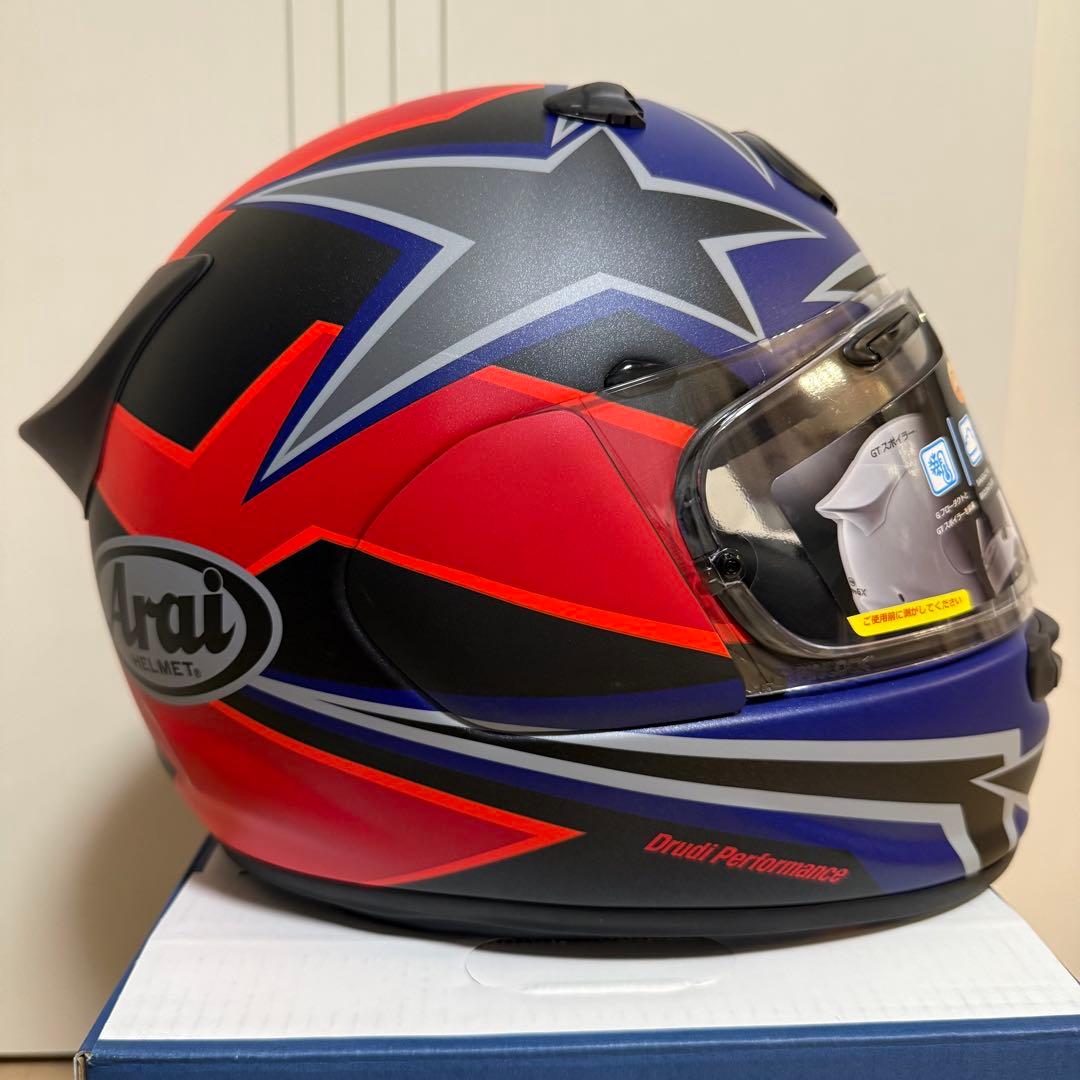 arai Astro-GX Star & Stripe XL 内装&シールド新品