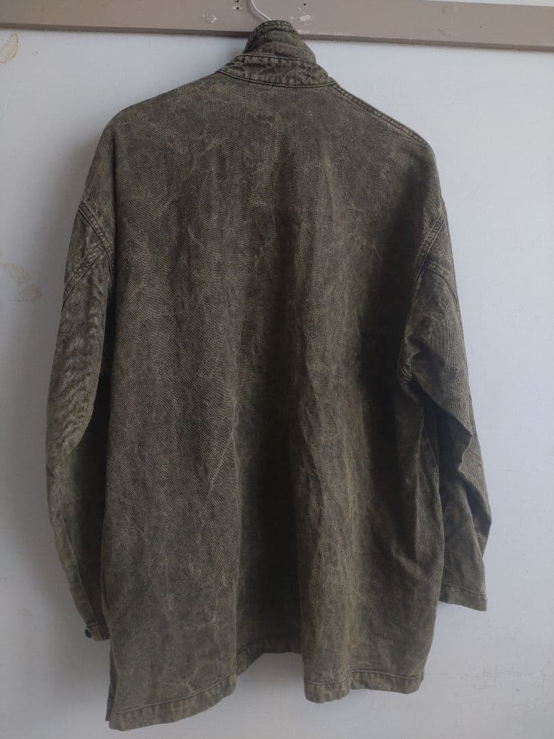 専用ts様　CONFECT リネン デニム 墨染め ワークシャツ