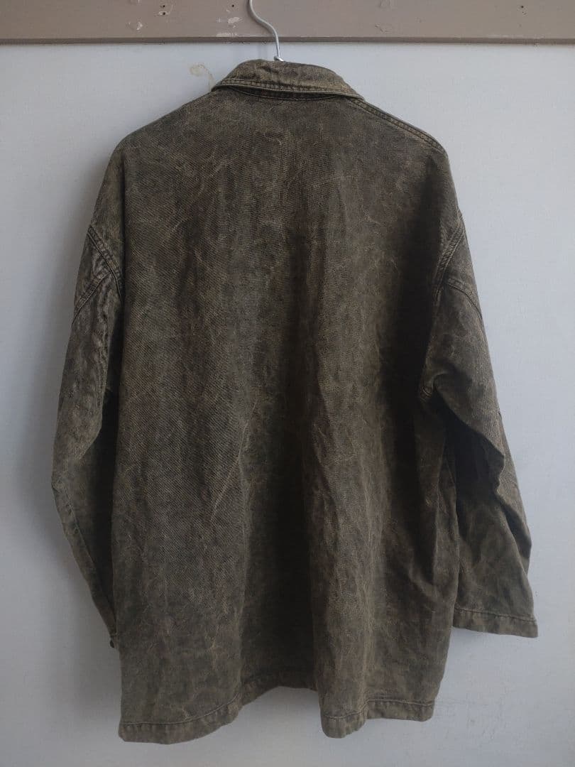 専用ts様　CONFECT リネン デニム 墨染め ワークシャツ