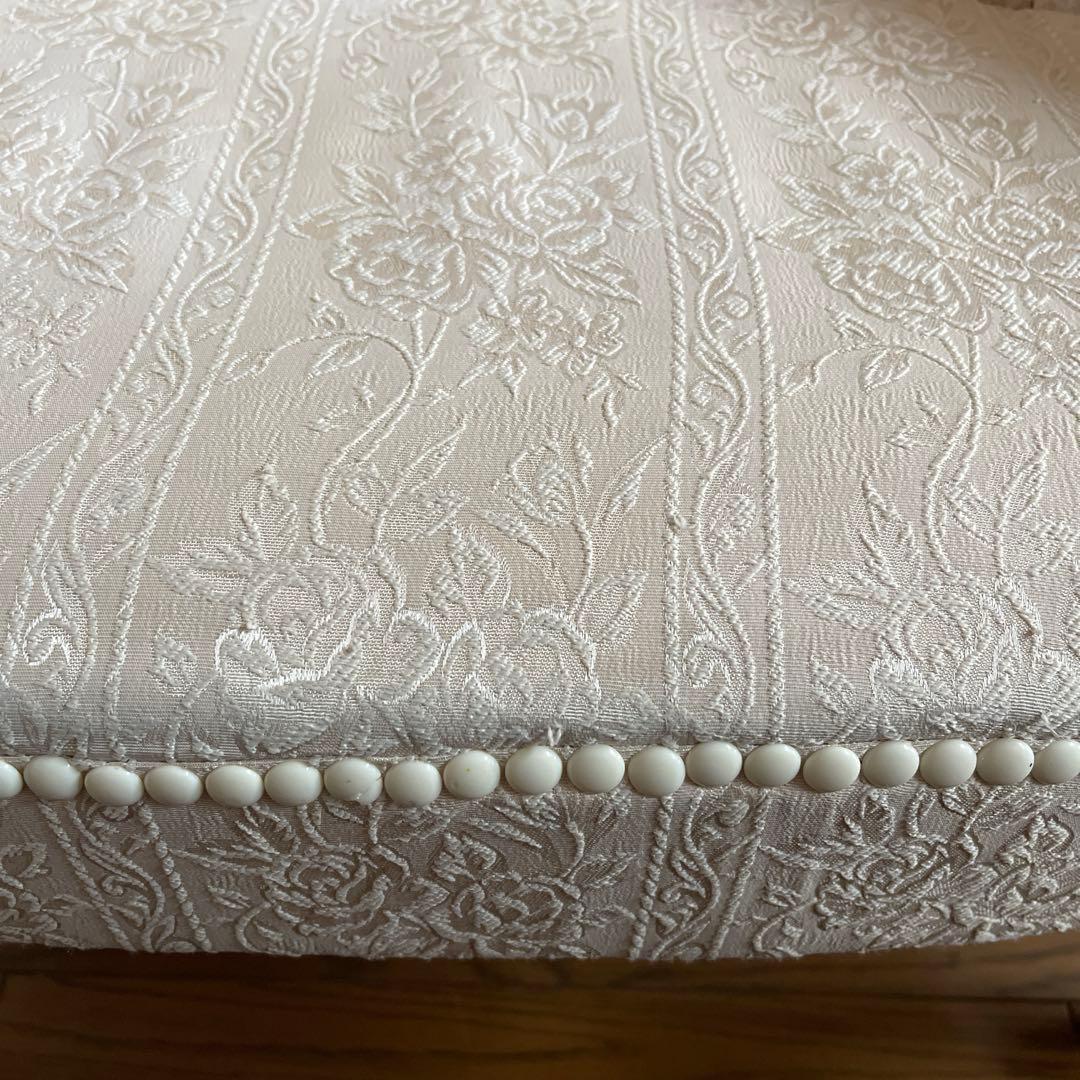 【商品】ヴィンテージ　猫足　シェル型　ソファチェア　撮影用