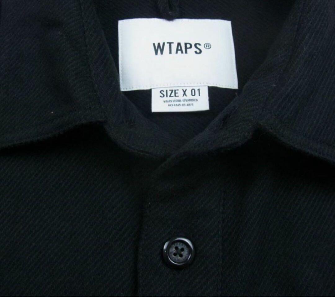 WTAPS ブラック 長袖シャツ サイズ X 01