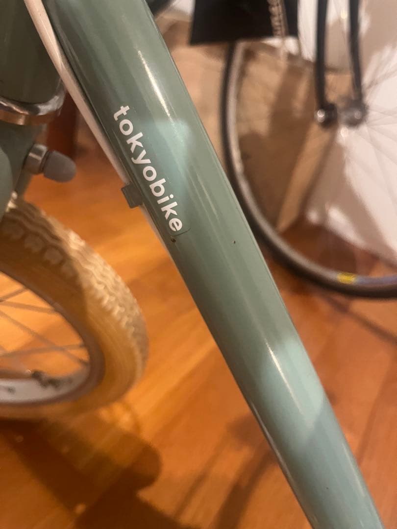 little tokyobike 16㌅　バスケット、ベル、補助輪付き