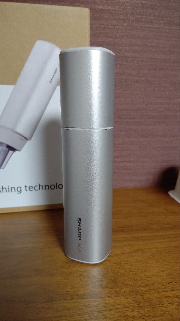 シャープ　超音波ウォッシャー　UW-X1-S　電池交換済　美品