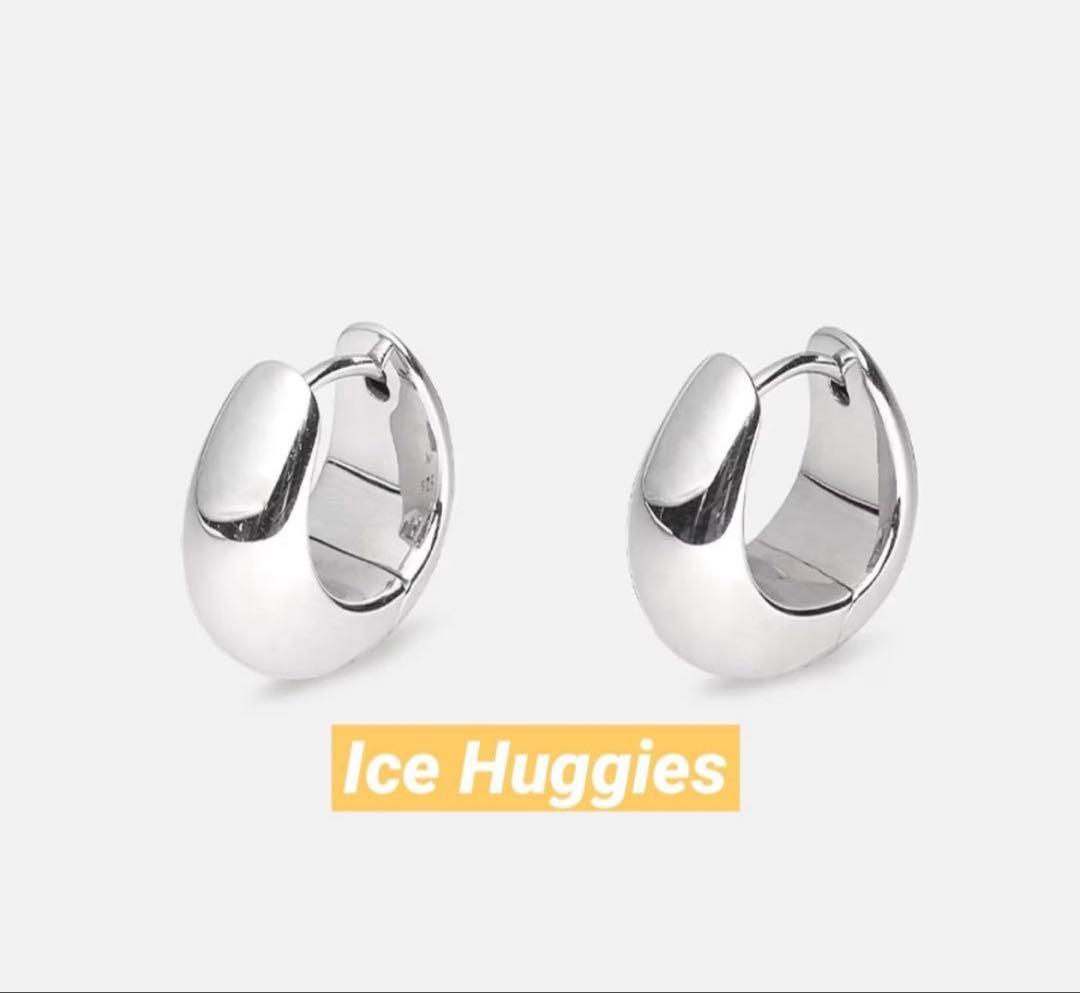 TOM WOOD Ice Huggies ミニ フープピアス シルバー 片耳用