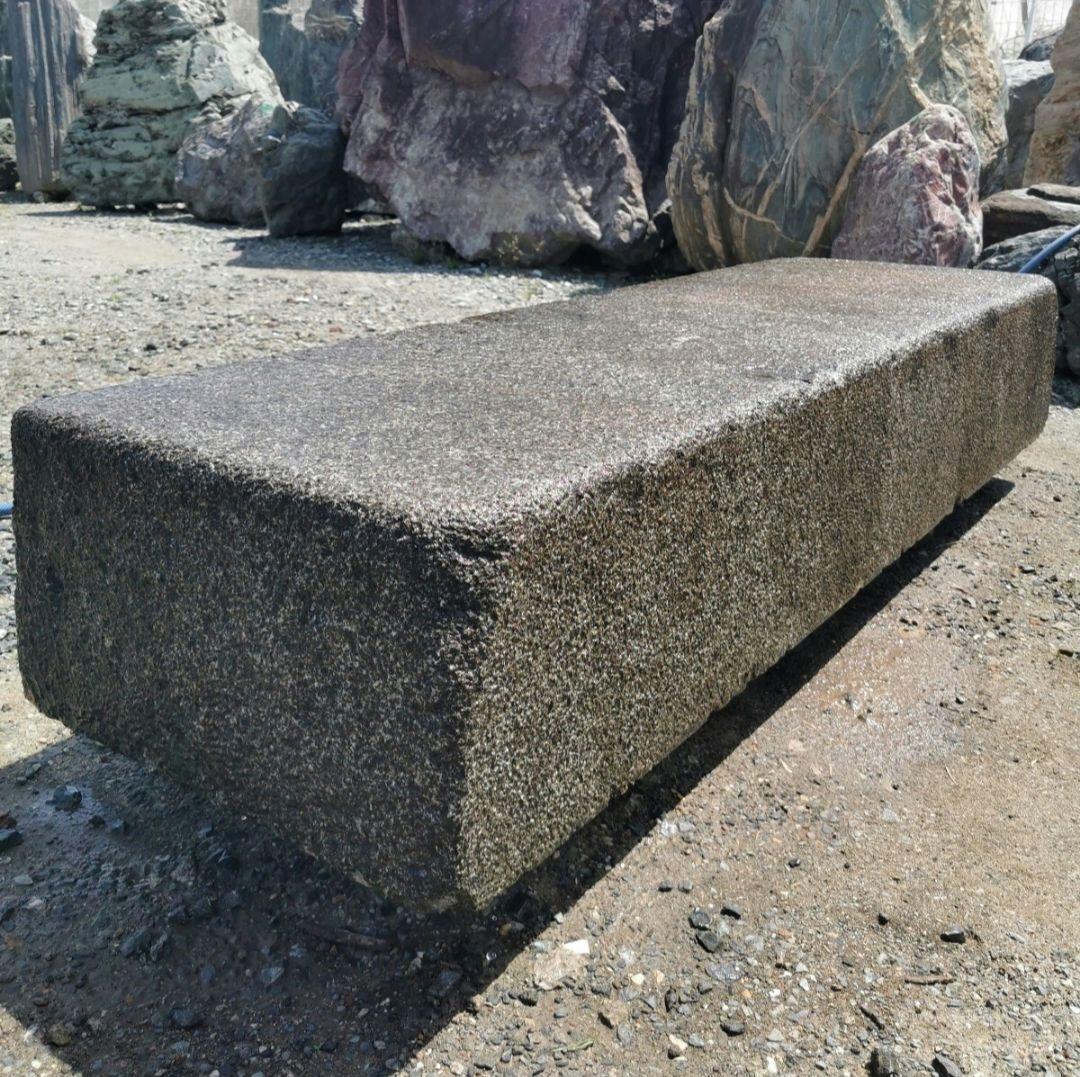 沓脱石　759キロ　庭石　石　石材　庭 坪庭　ガーデニング　置物　オブジェ