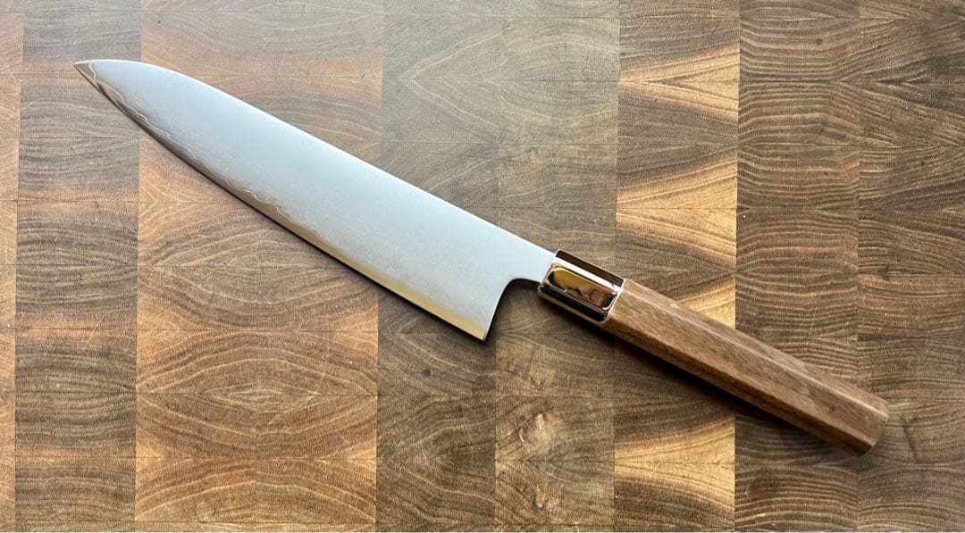 黒鳥鍛造　銀三　霞　牛刀　210mm 包丁　洋包丁　ステンレス　土佐打刃物