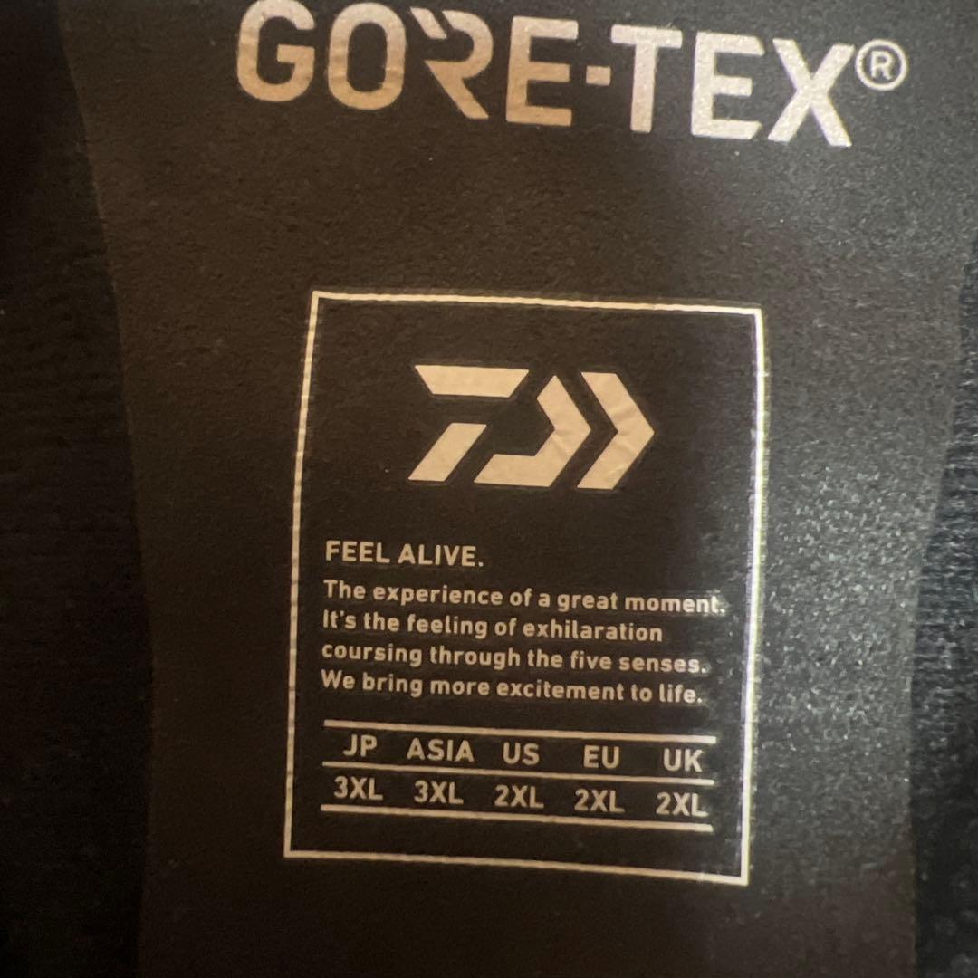 超お得セット! ダイワGORE-TEX フィッシングスーツ 2XL キャップ付き