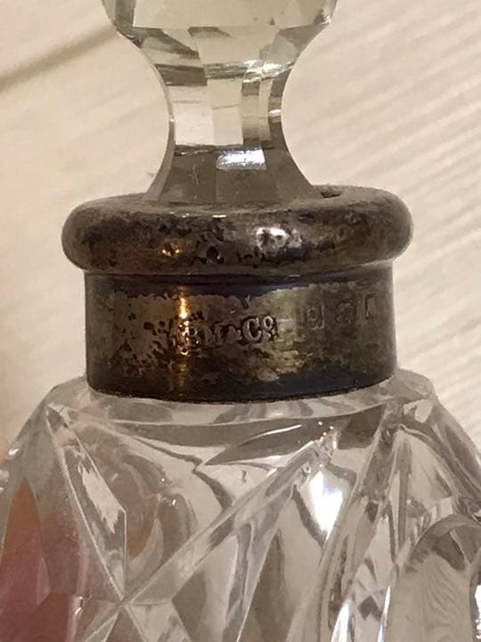 イギリス　アンティーク ホールマーク