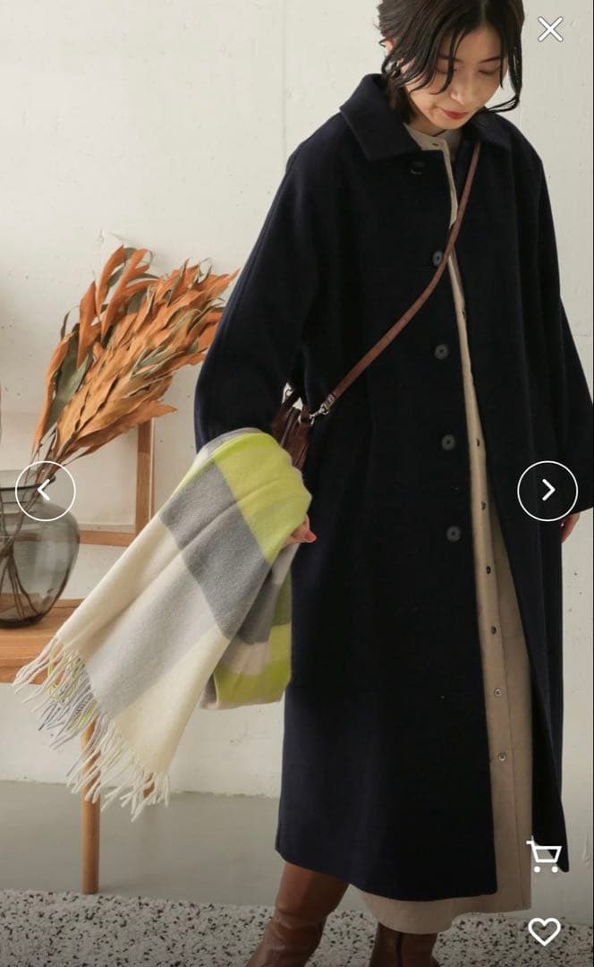 期間お値下げ‼︎！‼︎ 【美品】ウールバルマカンコート