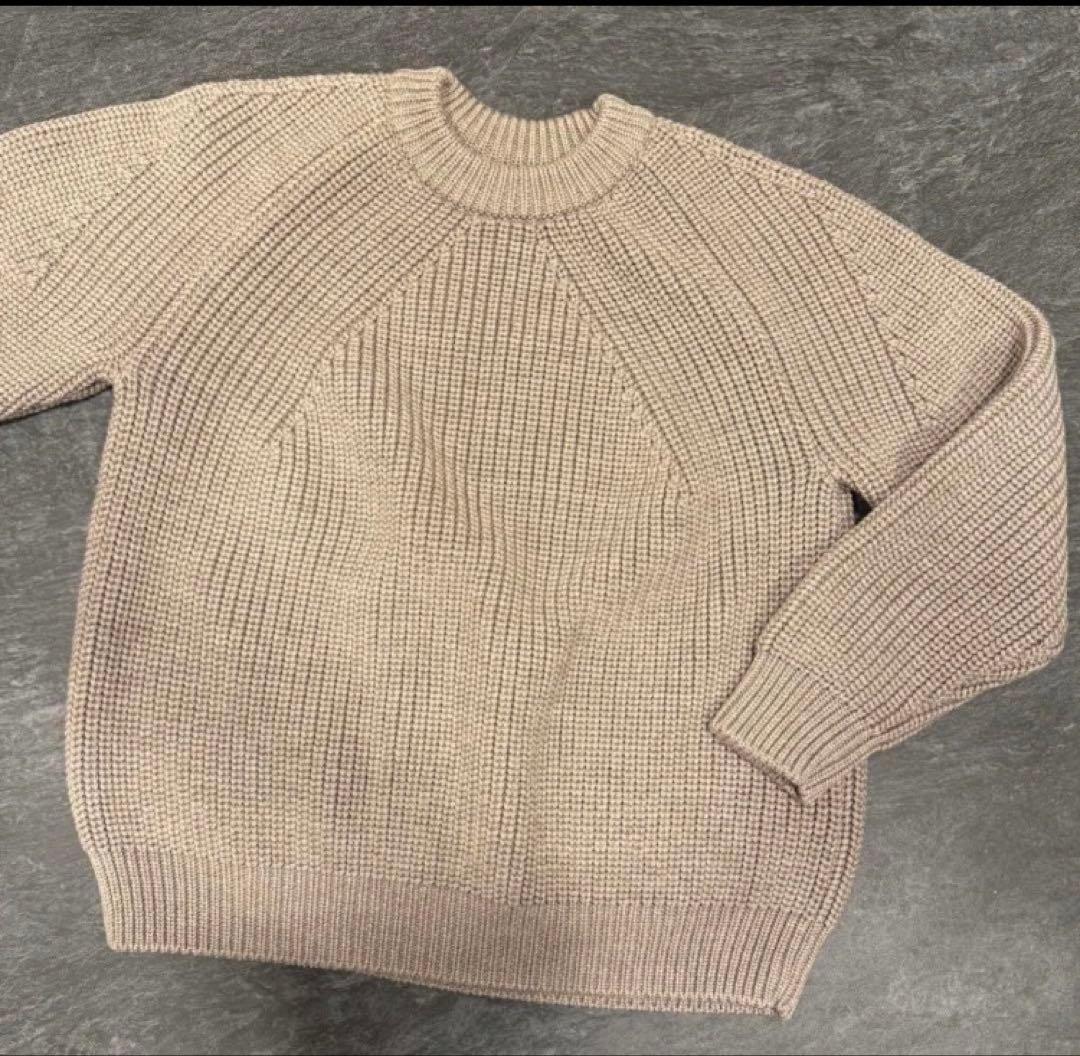 【極美品】BATONER ベージュ ニットセーター