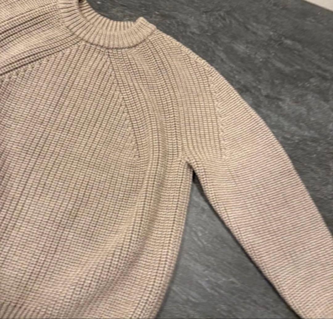 【極美品】BATONER ベージュ ニットセーター