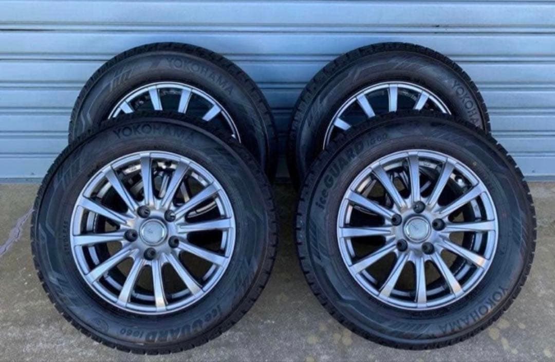 ヨコハマ iceGUARD iG60スタッドレス195/65R15アルミ付①