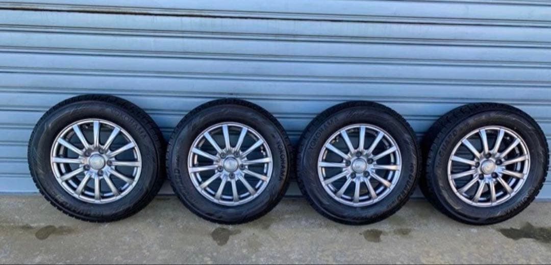 ヨコハマ iceGUARD iG60スタッドレス195/65R15アルミ付①