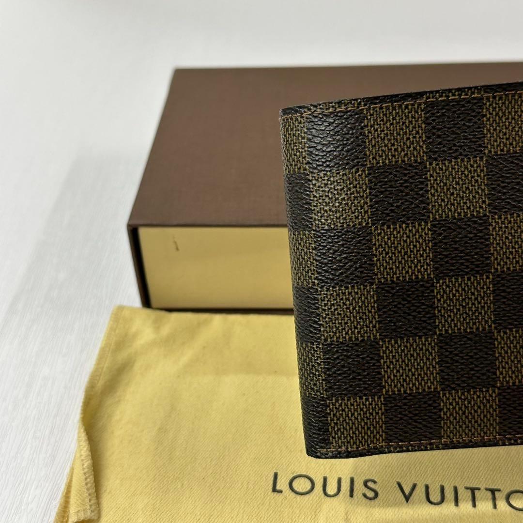 新品同様‼️ ルイヴィトン　ダミエ　ポルトフォイユ　マルコ　財布　折り財布